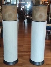 Paire Grandes Enceintes colonnes Vintage Charlin/hifi vintage/haut parleur 