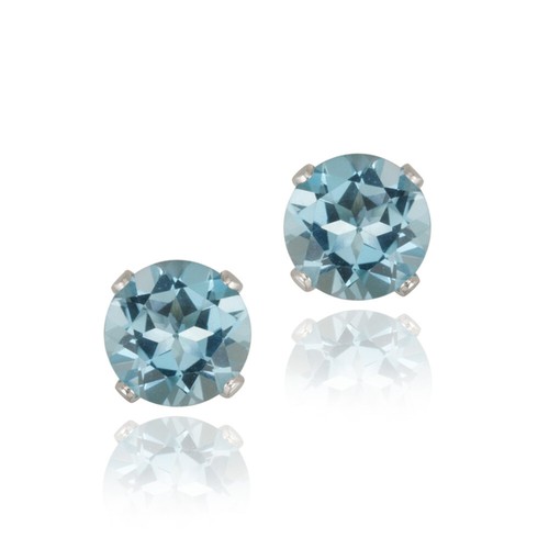 1ct topaze bleu suisse 925 - topaze,