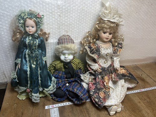 Deux poupée clown en - poupée,