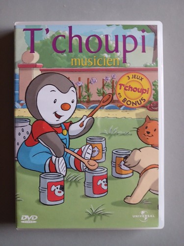 Dvd choupi musicien - dvd, t'choupi