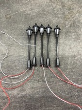 Lot de 5 Lampadaires style