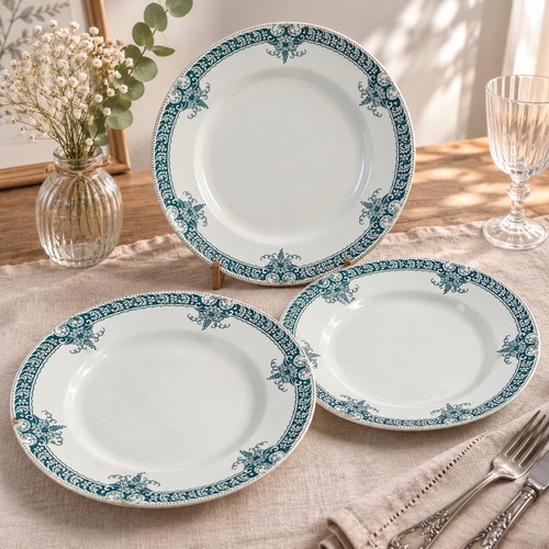 Lot assiettes anciennes la - 3,
