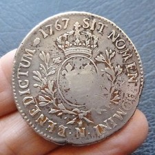 Louis XV - Ecu au bandeau - 1767 N  Montpellier