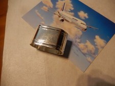 ROND SERVIETTE  INOX AIR FRANCE FIRST CLASSE VINTAGE