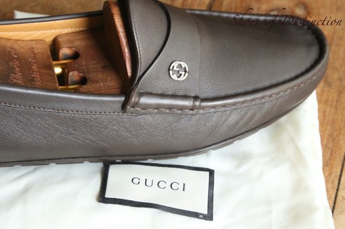Mocassins gucci cuir marron - cuir,