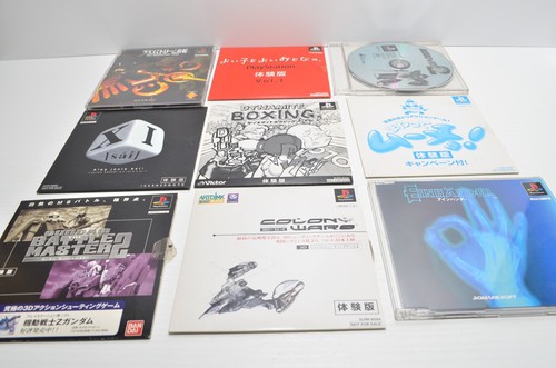 Lot disques démo ps1 - disques,