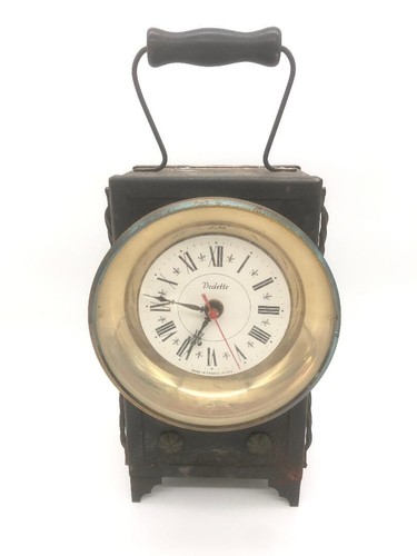 Lanterne cheminot horloge - de,