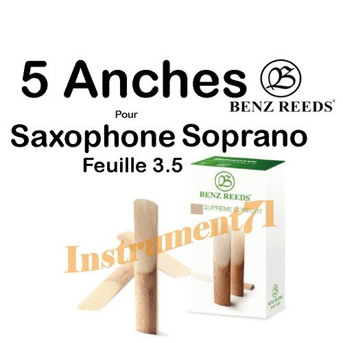 Anches pour saxo soprano - anches,