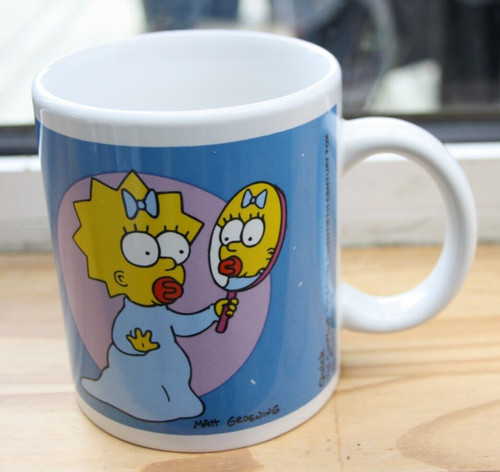 Ancien mug bleu maggie the - mug,