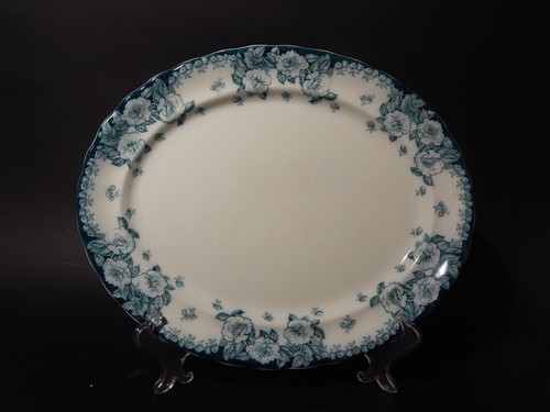 Antique plat ovale - antique,