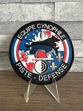 écusson collection gendarmerie - Équipe Cynophile Piste Défense Générique PVC