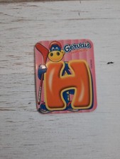 Magnet publicitaire Gervais  Alphabet Lettre H