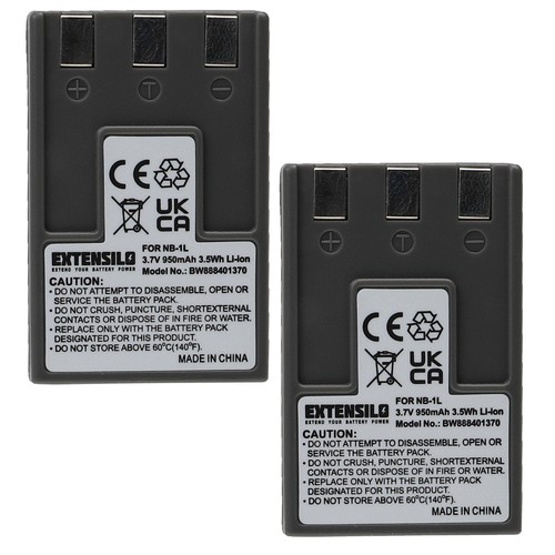 Batteries pour canon - pour, digital