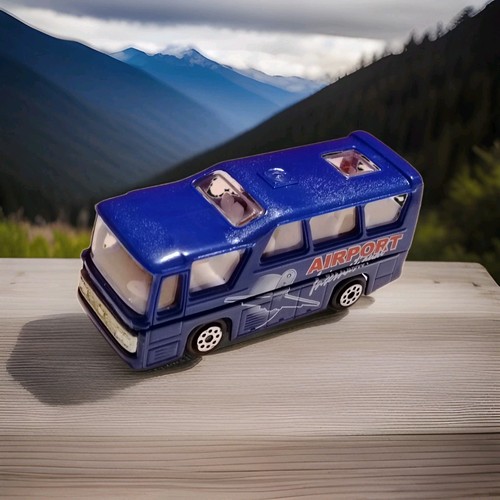 Majorette minibus airport - majorette, 1/87