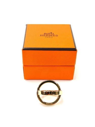 Bague écharpe hermes - écharpe, or