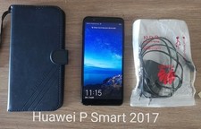 Smartphone Huawei P smart 2017   ecran  5". excellent état. 32go.+ micro sd 32go