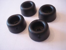 Lot de 4 patins à visser diamètre 13mm pour meuble bois pied butée porte tampon