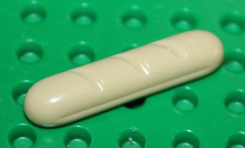 Baguette lego fabuland tan - baguette,