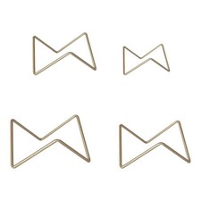 Présentoir doré pour base de