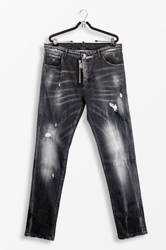 Jean slim noir homme dsquared2 - homme,