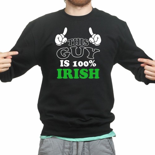 100 irish leprechaun shamrock - 100%,