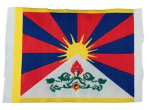 Ecusson - Drapeau Tibet - à