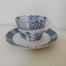 Tasse et sous tasse Luneville