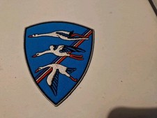 Patch Écusson Thermocollant Brodé Groupe De Chasse Militaire Cigognes L 8 Cm...