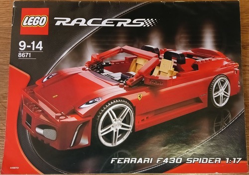 Lego racers 8671 ferrari f430 - lego,