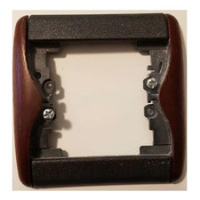 Legrand 082340 Plaque Xeliomat Noix d'acajou Sagane - 1 poste