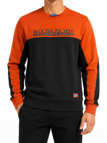 Napapijri men orange - orange, black