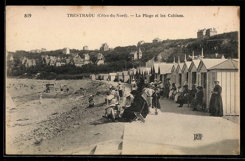 Cpa trestraou côtes nord - cpa, /côtes-du-nord