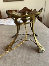 support de globe art nouveau /