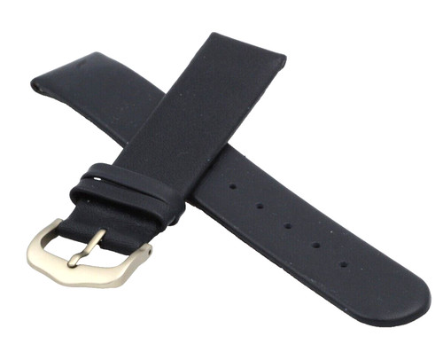 Osco bracelet montre cuir - cuir, bleu