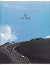 Catalogue Brochure Maserati