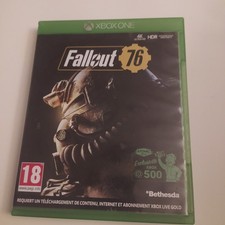 FALLOUT 76 XBOX ONE  FR EN TRES BON ETAT