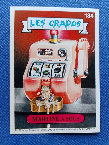 Les crados série - crados, carte