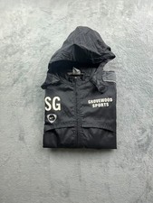 Veste Nike Grovewood Sports noire homme XL – coupe-vent imperméable avec capuche