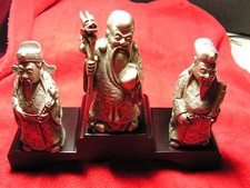 Chinese Pewter Figurines