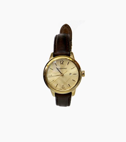Burberry montre cuir - en,