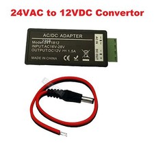 24VAC To 12VDC AC To DC