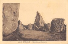 CPA 56 CARNAC MENHIRS DE KERMARIO