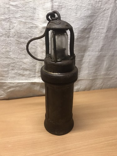 Ancienne lampe mineur arras - lampe,