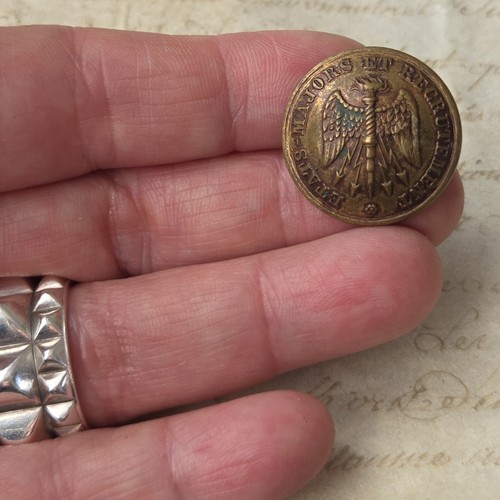 Bouton ancien etats majors - bouton,