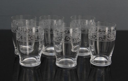 Verres cristal de - 6, en