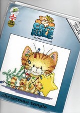 point de croix kit chat de