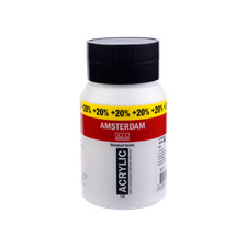 Peinture acrylique blanc de - acrylique,