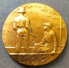 medaille Fédération Départementale des associations de pêche de l'Aisne