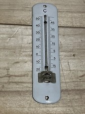 Ancien thermomètre émaillé