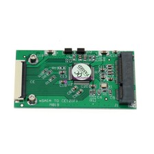 Mini mSATA PCI-E 1.8" SSD To 40 Pin ZIF CE Cable Adapter Converter Card